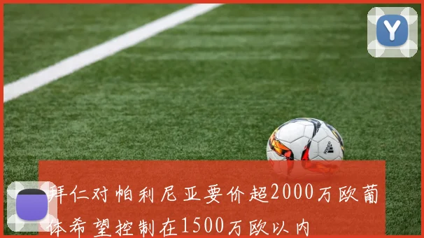 拜仁对帕利尼亚要价超2000万欧葡体希望控制在1500万欧以内
